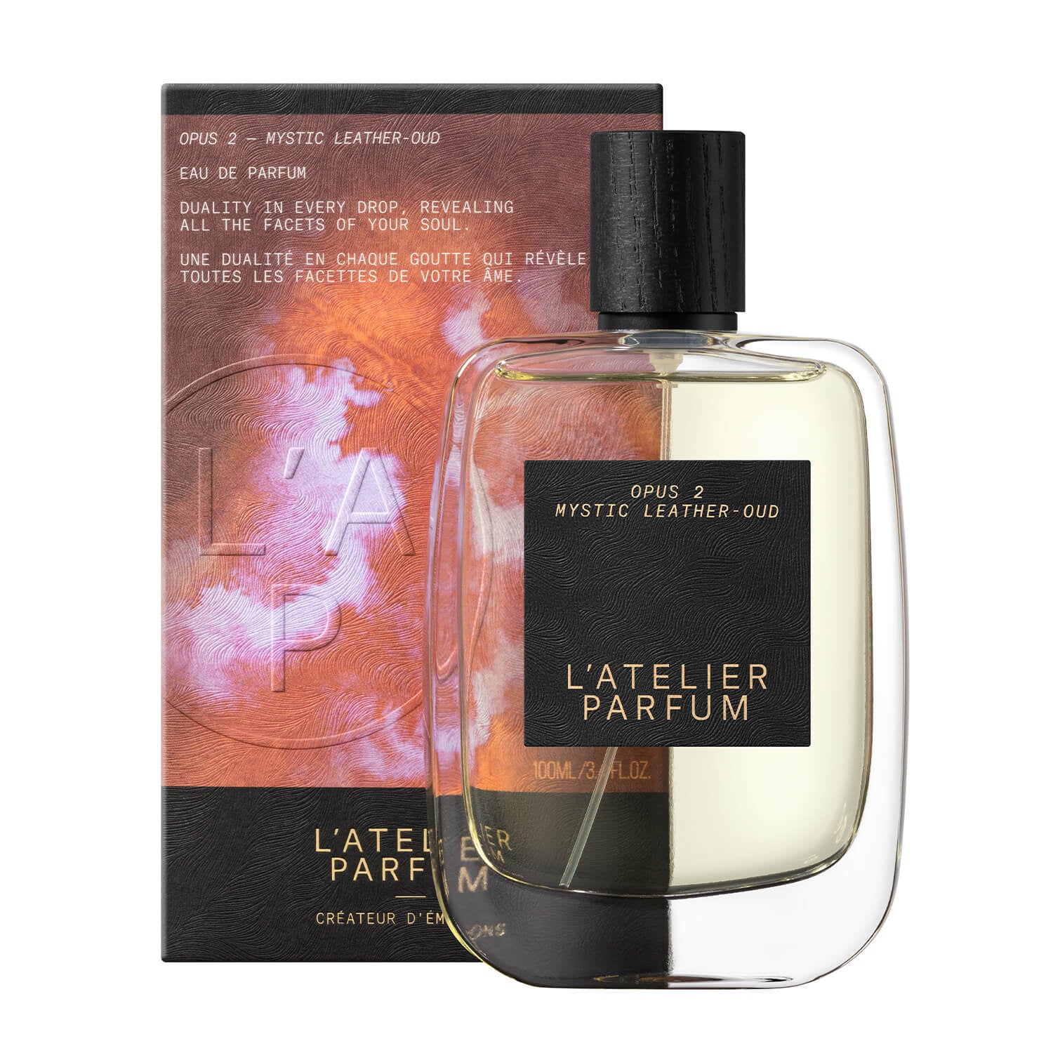 Opus 2 - Sensorial Illusion Mystic Leather-Oud - Eau de Parfum Unisex, Eau de Parfum
