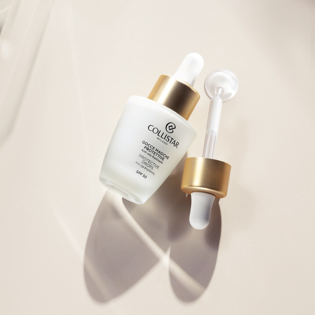 Collistar Pleťové fluidné opaľovacie kvapky SPF 50 - 10 ml