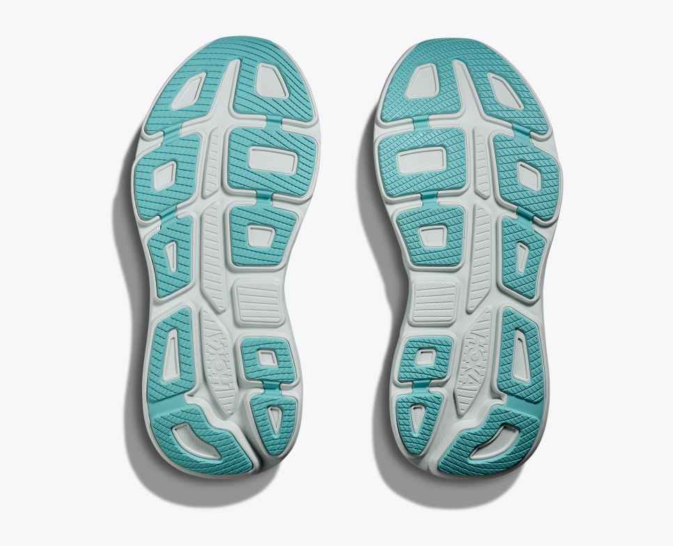 HOKA Bondi 9 Frost / Cielo Blue