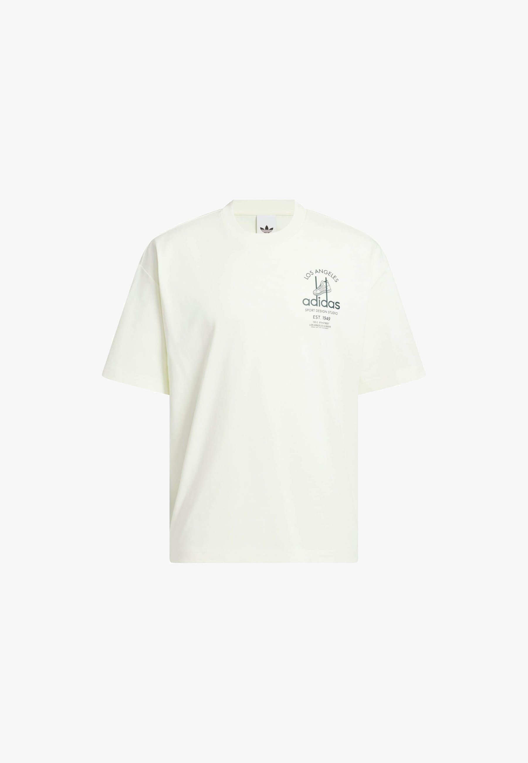 adidas Originals nyomtatott póló - elefántcsont