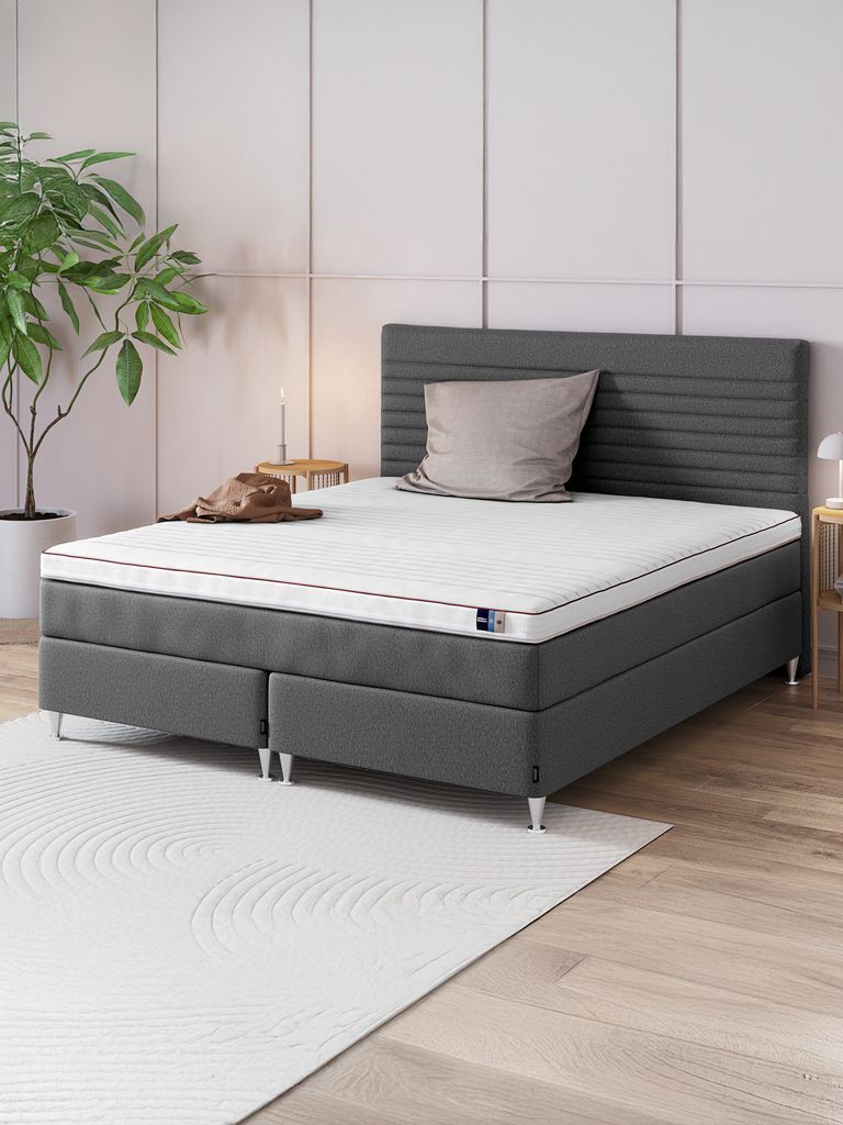 TEMPRAKON LYA zlatá Kontinentálna posteľ 150x200 TEMPRAKON LYA sivá-47