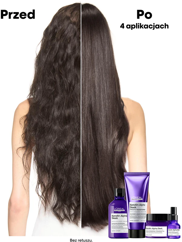 L'Oréal Professionnel Serie Expert Keratin Alpha Sleek máscara nutritiva para cabelos lisos