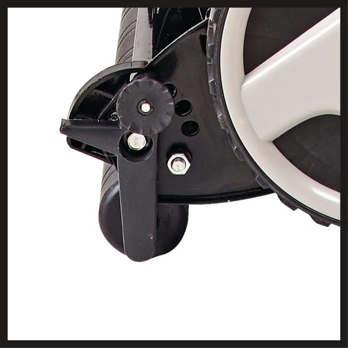 Cortacésped manual Einhell GC-HM 38 SF (hasta 250 m², altura de corte regulable de 13 a 38 mm, recogedor de césped: 26 L)