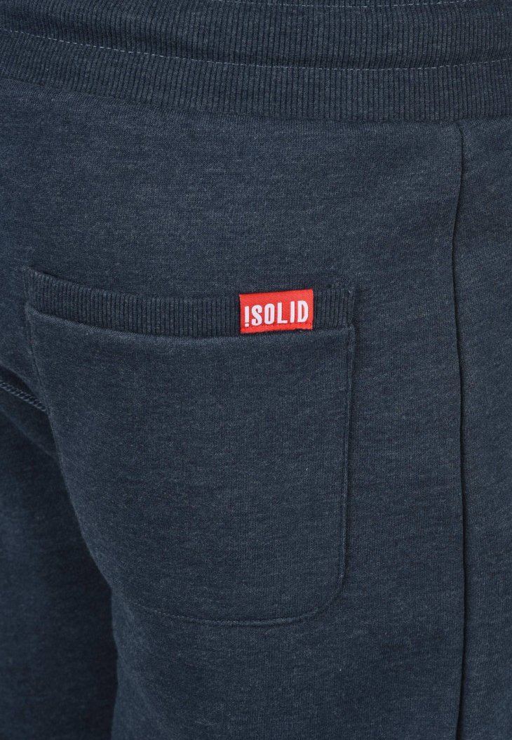 Solide SDBENN REGULAR FIT trainingsbroek - blauw gemêleerd