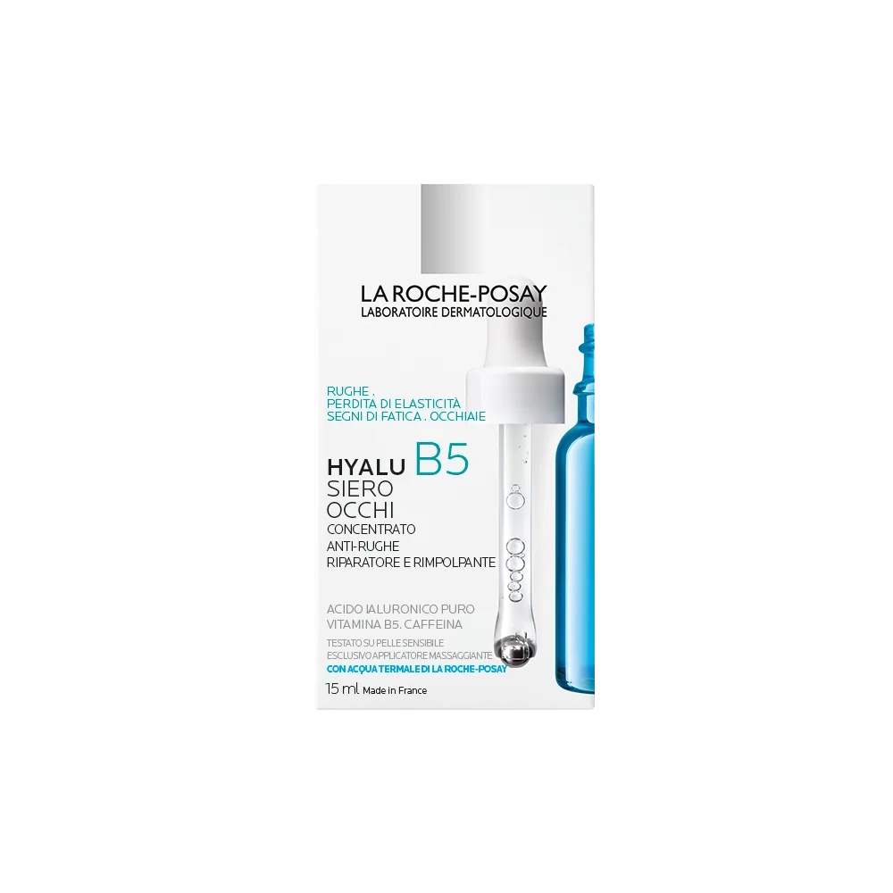 LA ROCHE POSAY La Roche Posay Hyalu B5 oogserum 15 ml Vult donkere kringen onder de ogen op en vermindert ze.