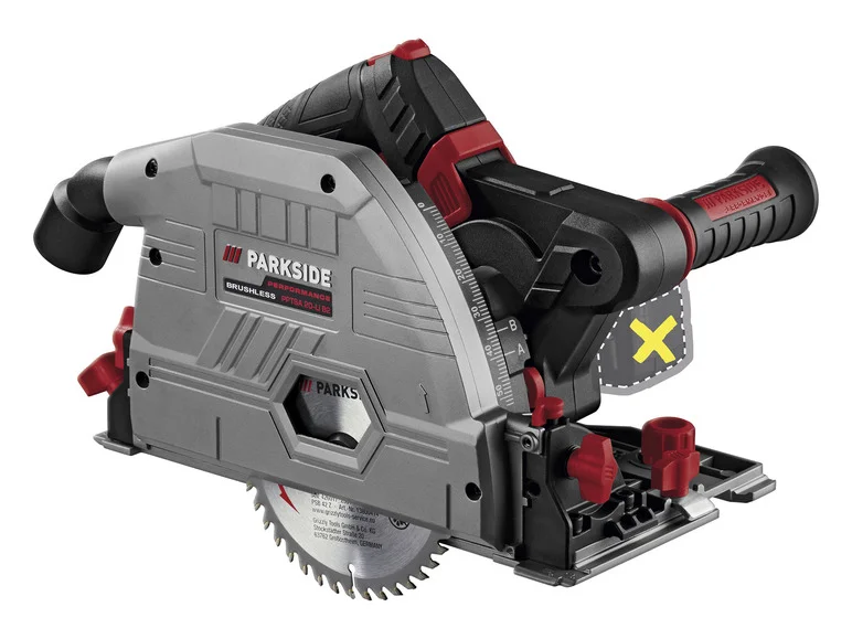 Efect PARKSIDE PERFORMANCE® fără utilizarea PPTSA 20-Li B2, 20 V