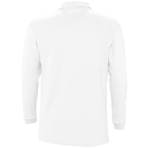  Sols Winter II effen polo met lange mouwen