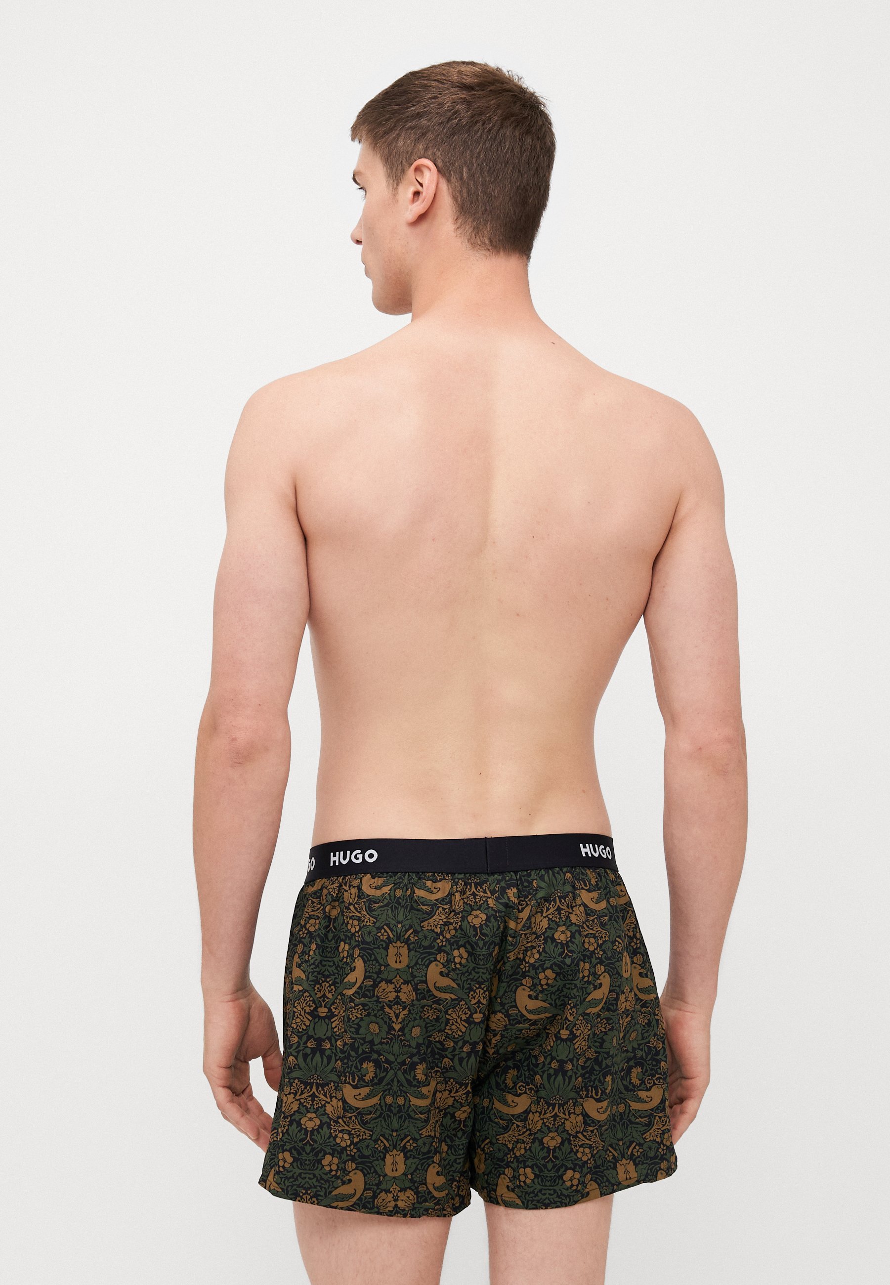 HUGO 3 PACK - Boxerky - black/grey