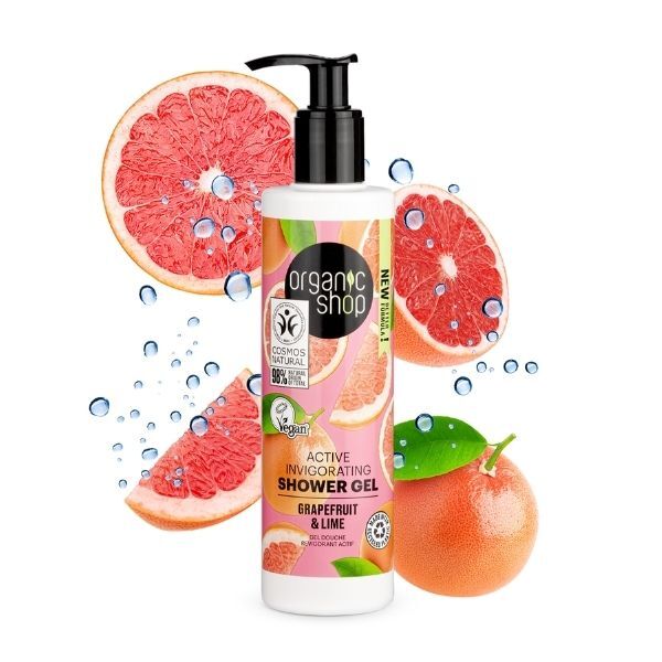 Organic Shop Active Duschgel Grapefrukt & Lime 280ml