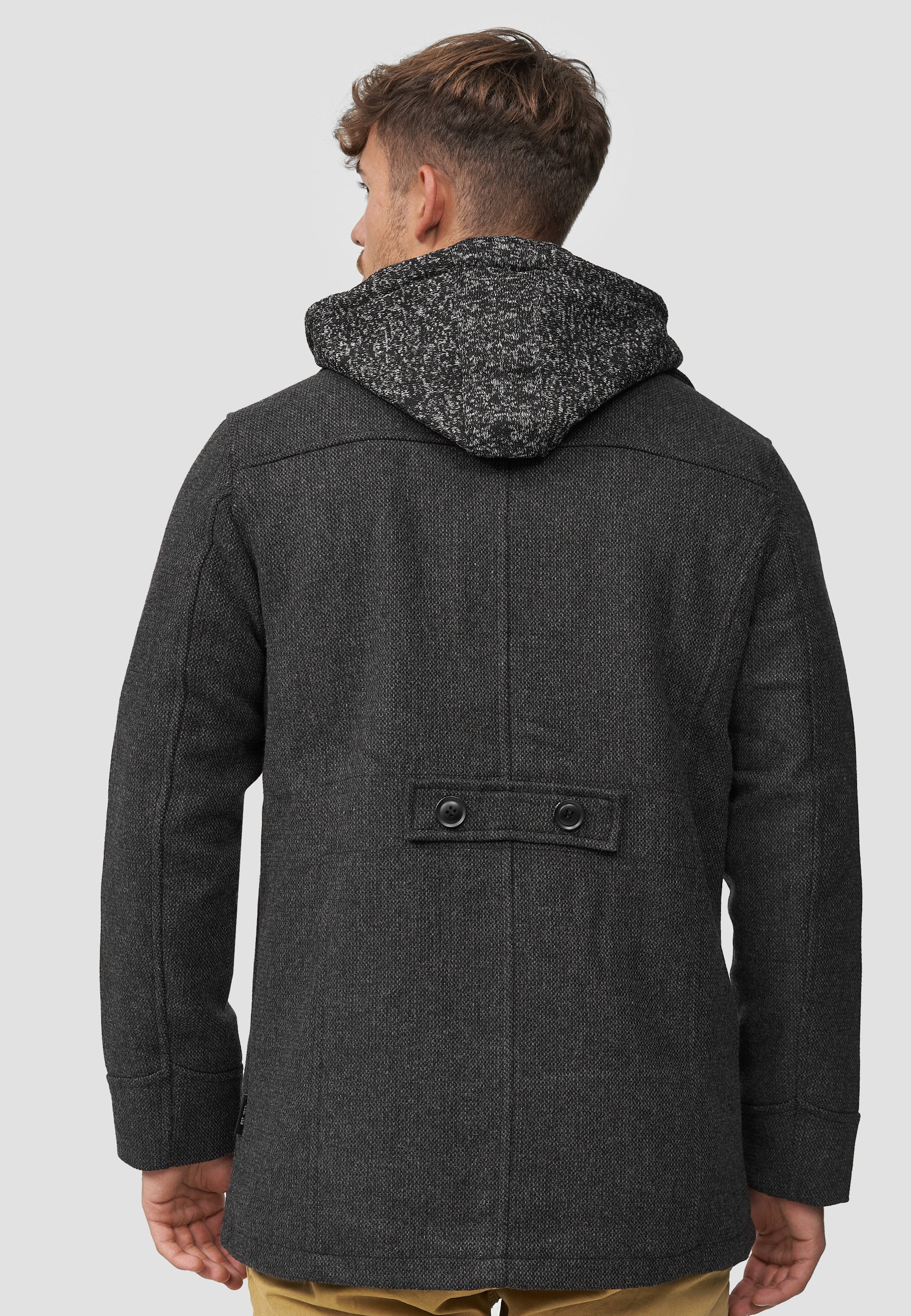 INDICODE JEANS Cappotto corto - mix nero