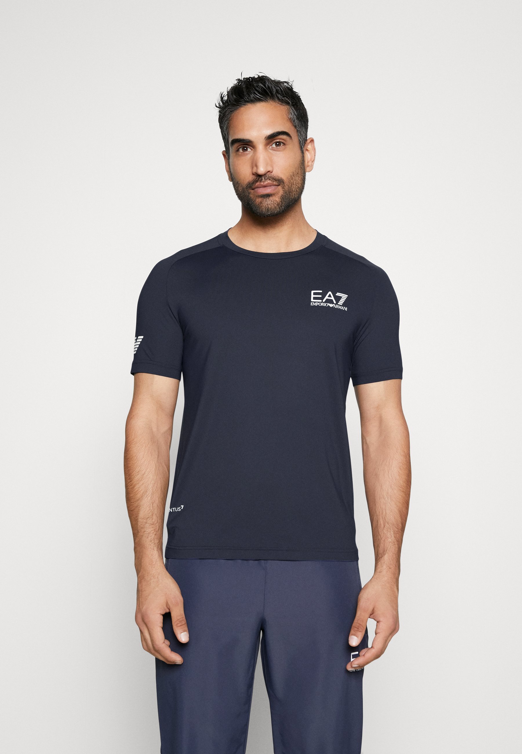 EA7 T-shirt sportiva Emporio Armani - blu navy