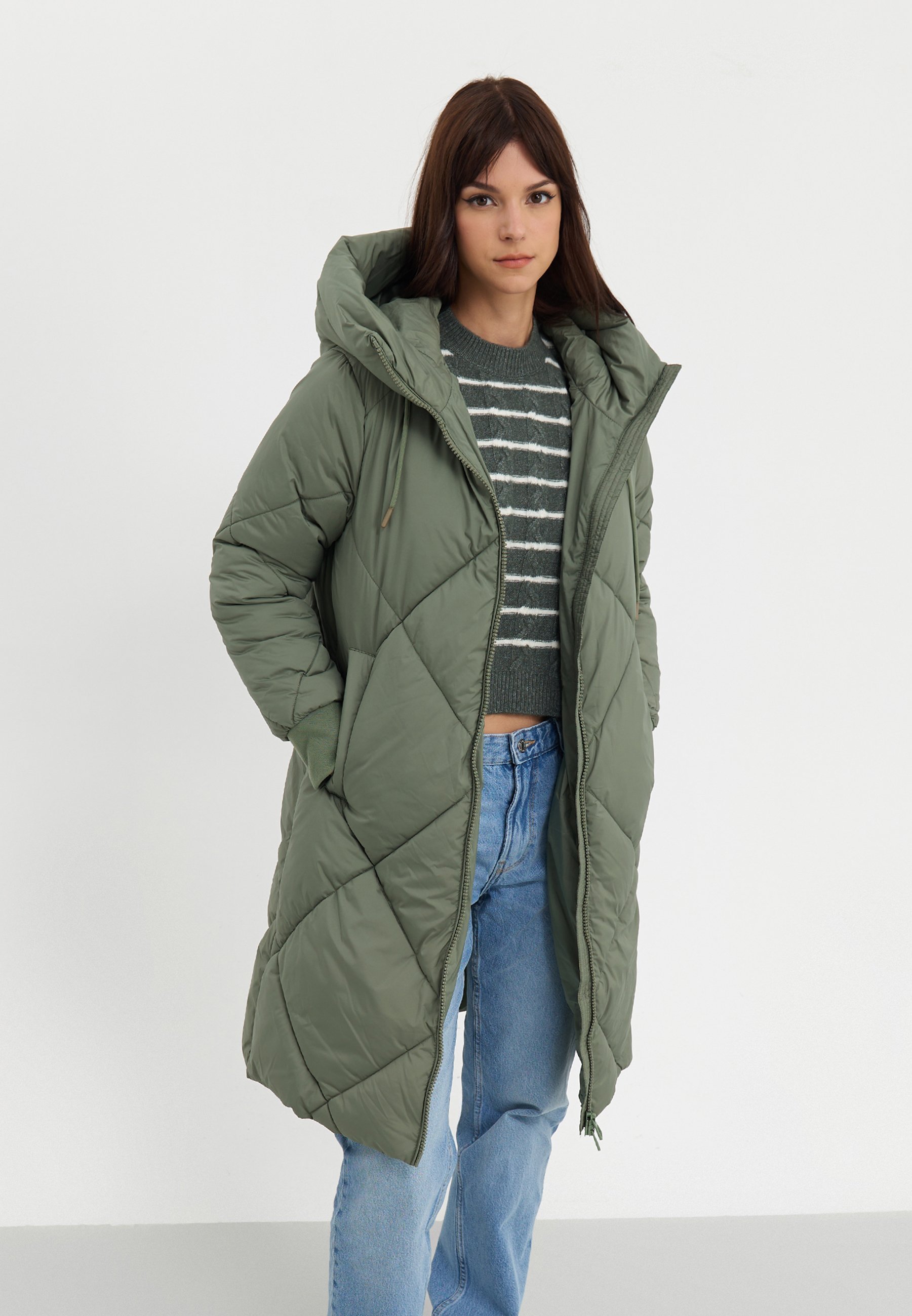Manteau d'hiver Even&Odd - vert