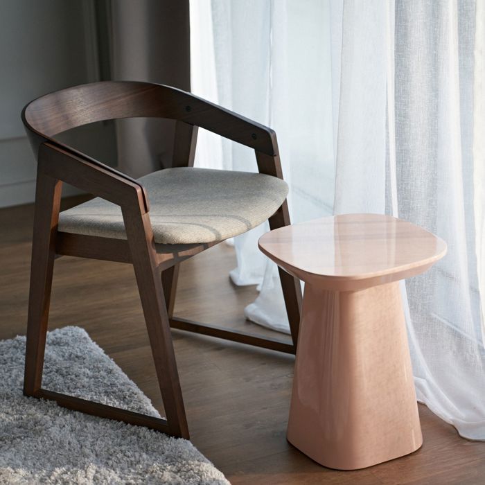 Sedia in legno – SALOSS – marrone/beige