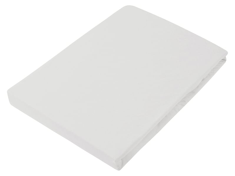 Prześcieradło z gumką Tess jersey 90x200 cm szare