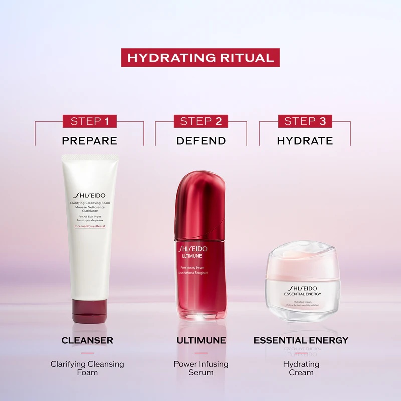 „Shiseido Essential Energy“ drėkinamasis kremas