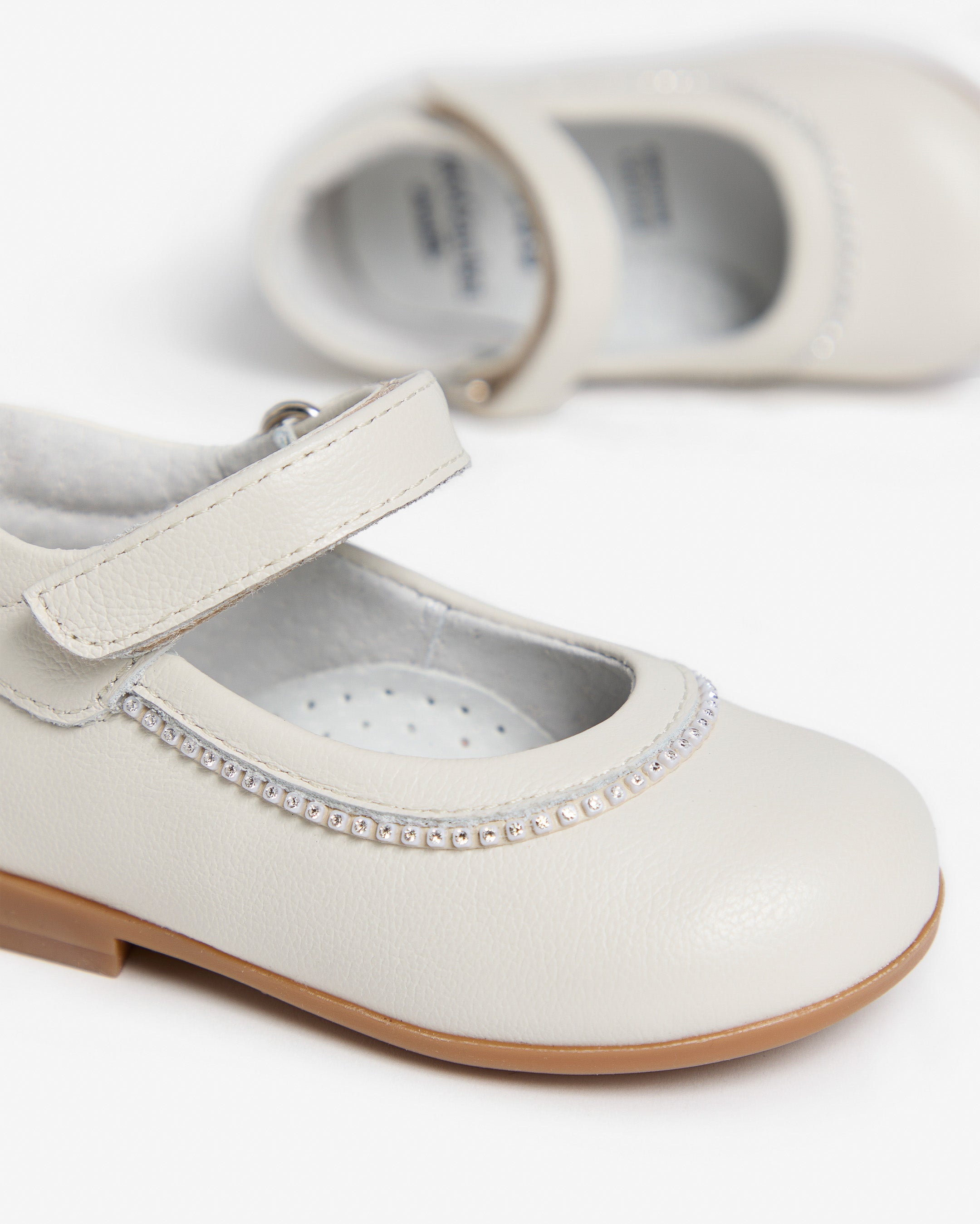  Junior-Lederballerinas für Mädchen
