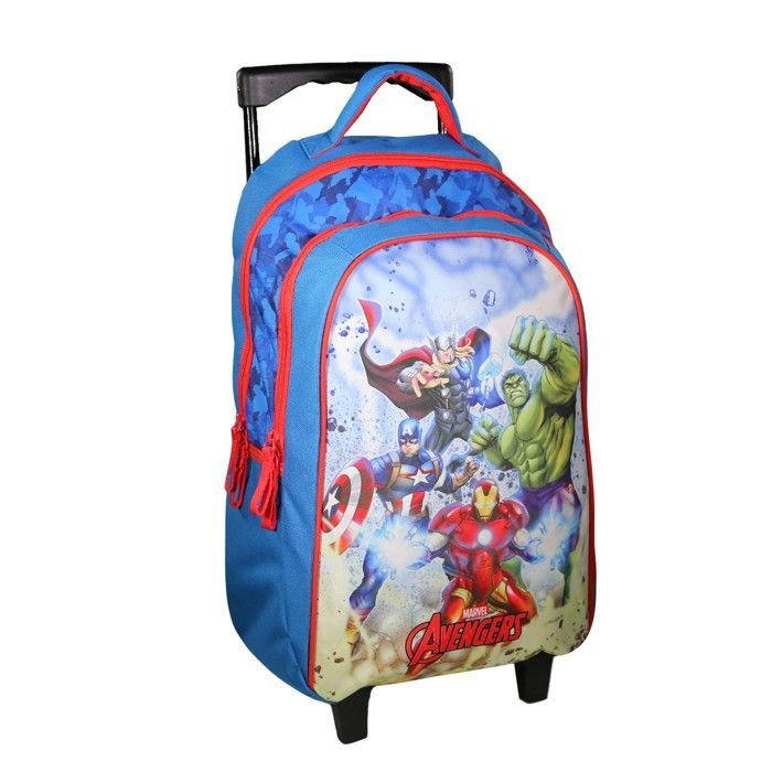 Mochila com Rodinhas BAGTROTTER Avengers, Multicolorida