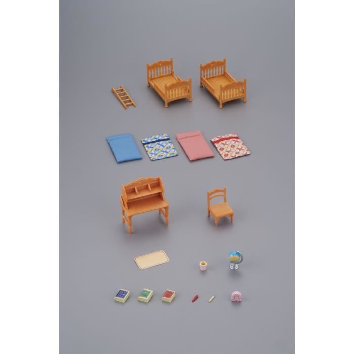 Miniature Figures - Sylvanian Families - 5338 - The Children's Bedroom - Children's Furniture and Accessories