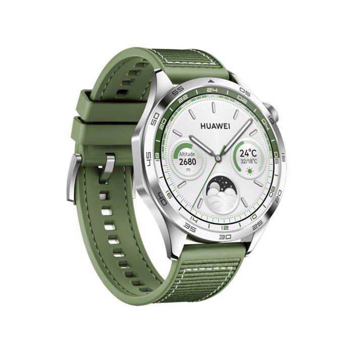 Smartwatch - HUAWEI - WATCH GT4 - 46mm - Green - Wireless Charging - 14-Day Battery Life