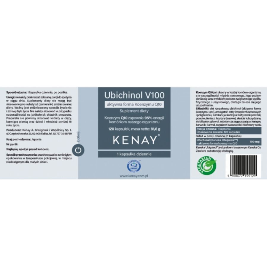 Kenay Ubiquinol V100