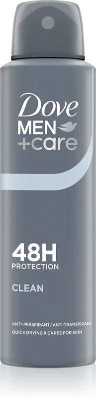 Desodorante spray Dove Men+Care Clean