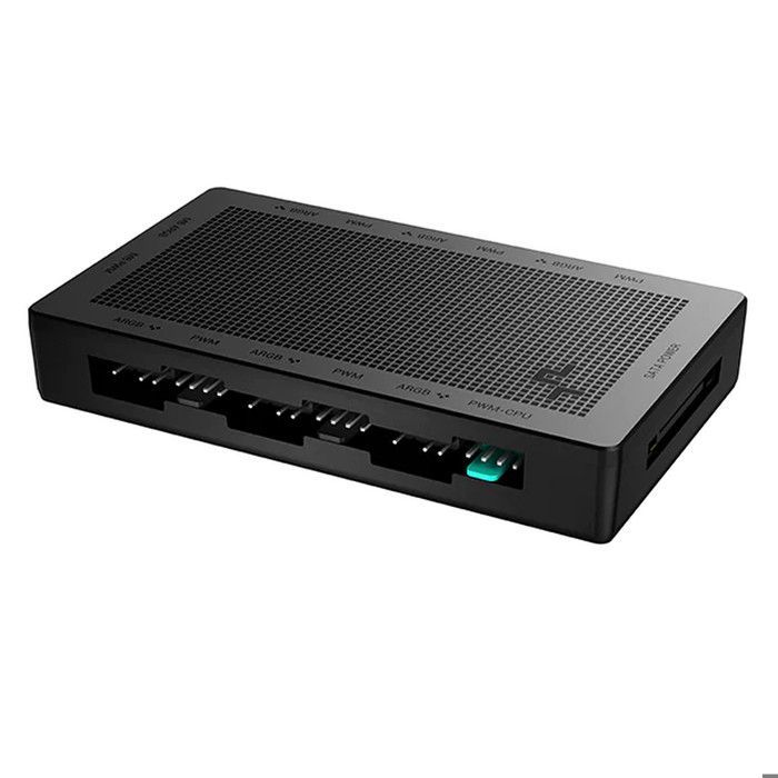Deepcool - SC790 - Hub Pwm et ARGB -  6 ports ARGB (3 broches) / 6 ports PWM - Alimentation pas prise Sata