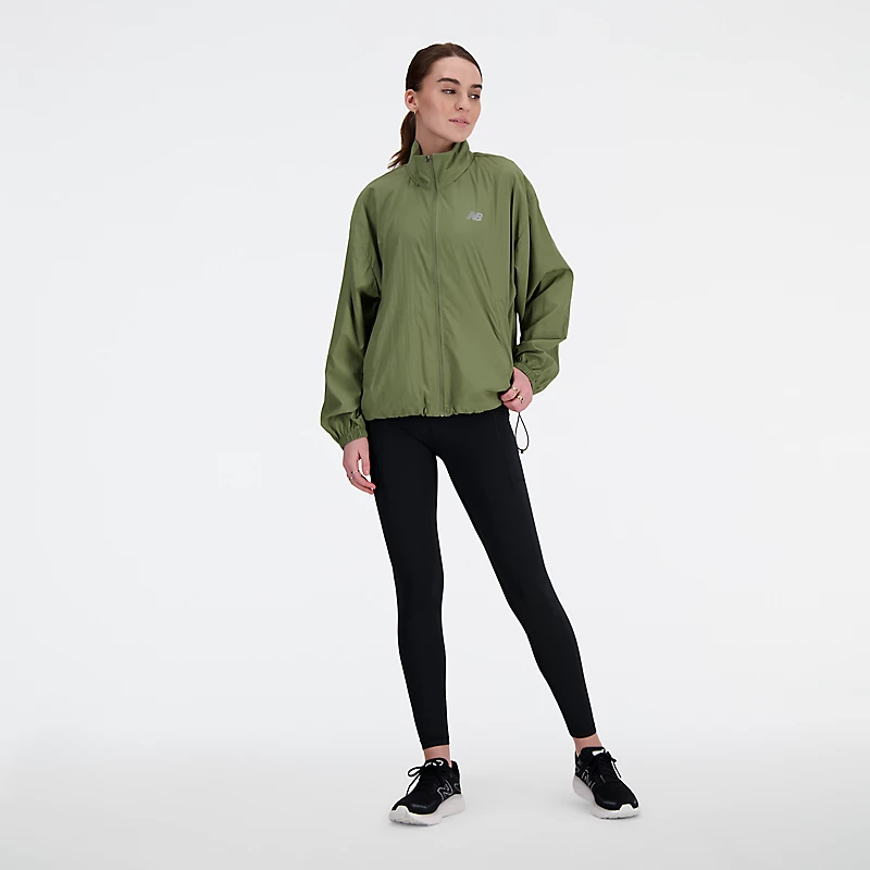Kurtka sportowa Femme Packable Jacka - DARK OLIVINE
