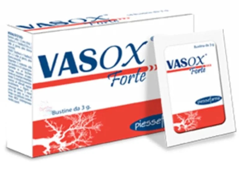 PIESSEFARMA Vasox Forte Complemento alimenticio para la insuficiencia venosa 20 sobres sin lactosa