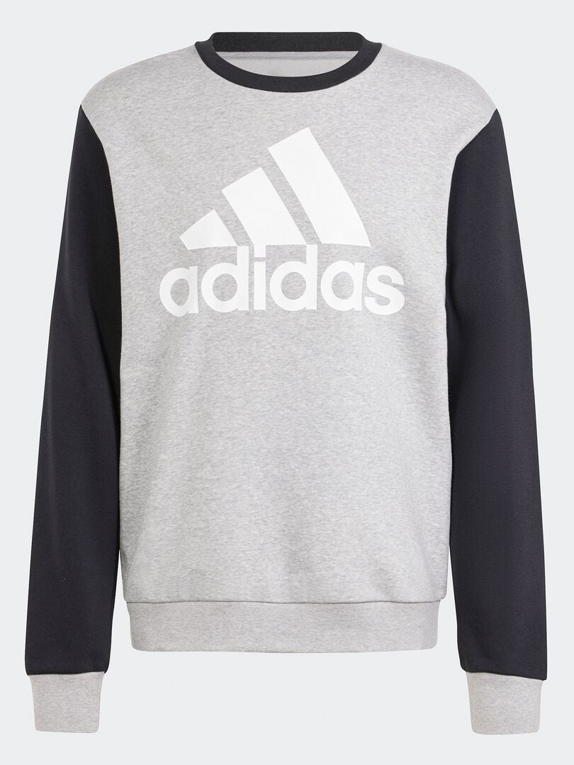 Tweekleurig 'adidas' sweatshirt - ZWART