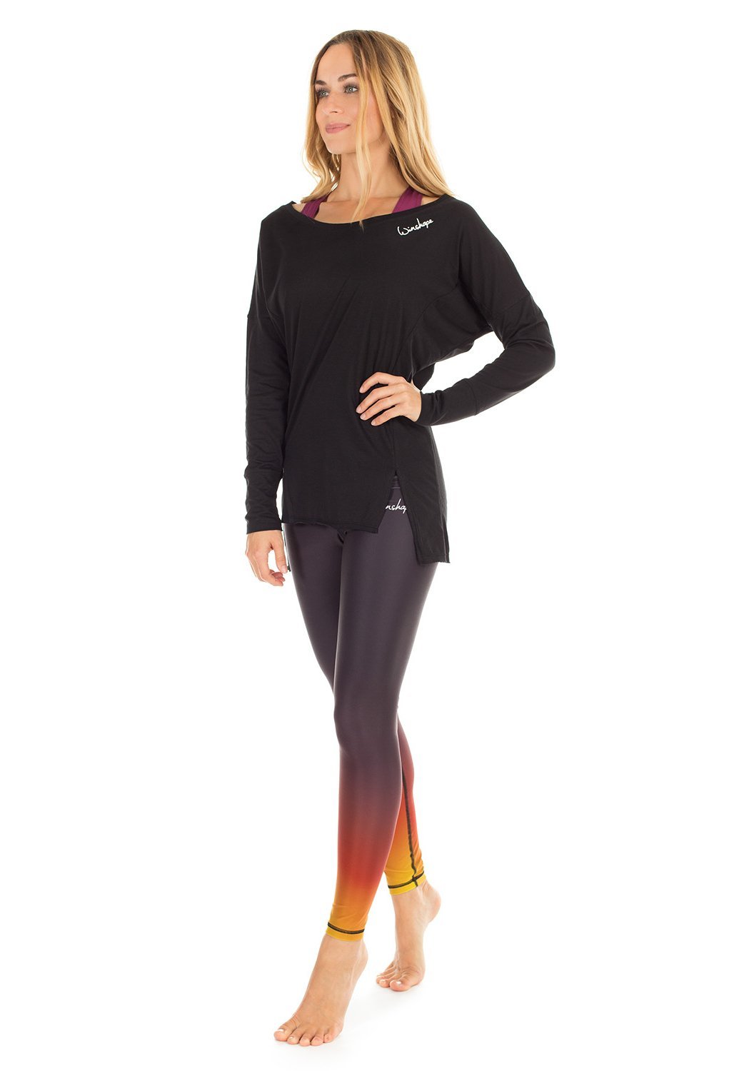 Winshape MCS003 ULTRA LIGHT - Top met lange mouwen - zwart