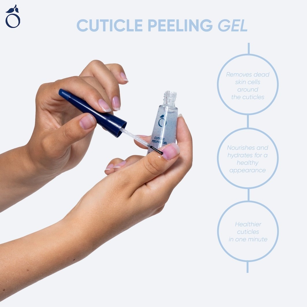 Herome Cosmetics ulje za nokte za njegu ruku gel za piling zanoktica (gel za piling zanoktica) - 8 ml