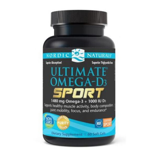 Nordic Naturals Ultimate Omega-D3 Sport