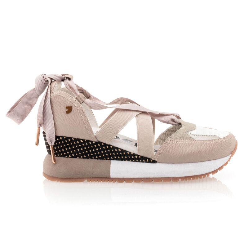 Καλάθια / αθλητικά παπούτσια Femme Beige