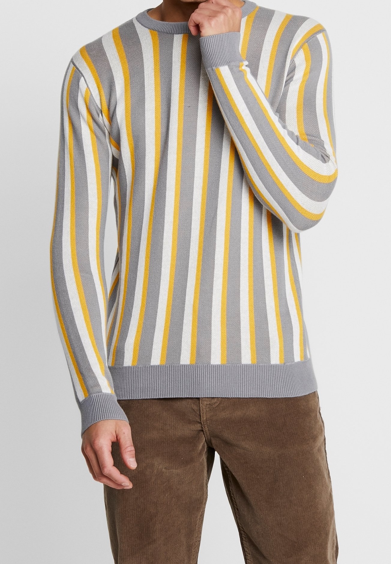 Pull INDICODE JEANS - gris clair