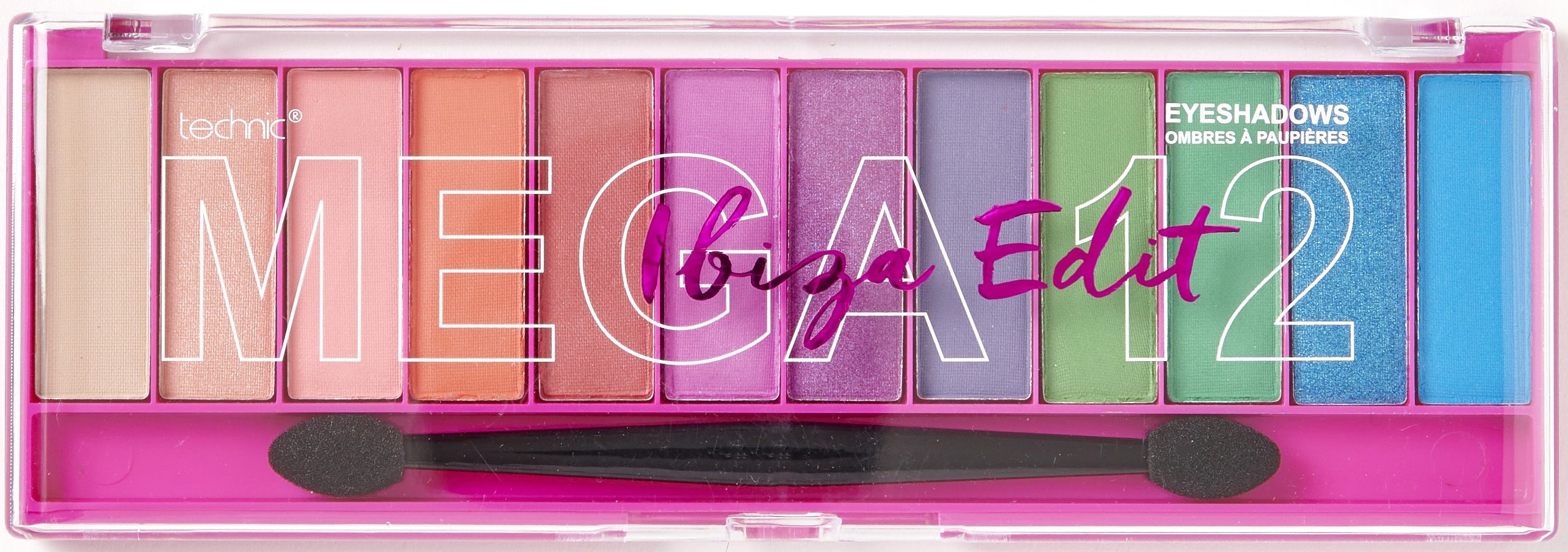Mega 12 paleta senčil za oči Palete senčil za oči in ličila