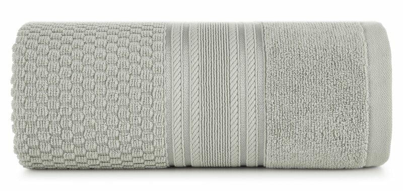 Ręcznik Davos 70x140 srebrny frotte 500 g/m2
