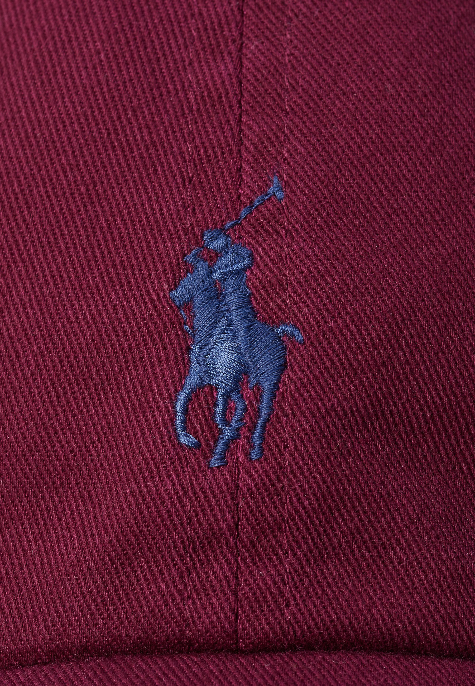 Polo Ralph Lauren THE ICONIC COTTON CHINO BALL CAP - Kepuraitė - klasikinio vyno spalvos