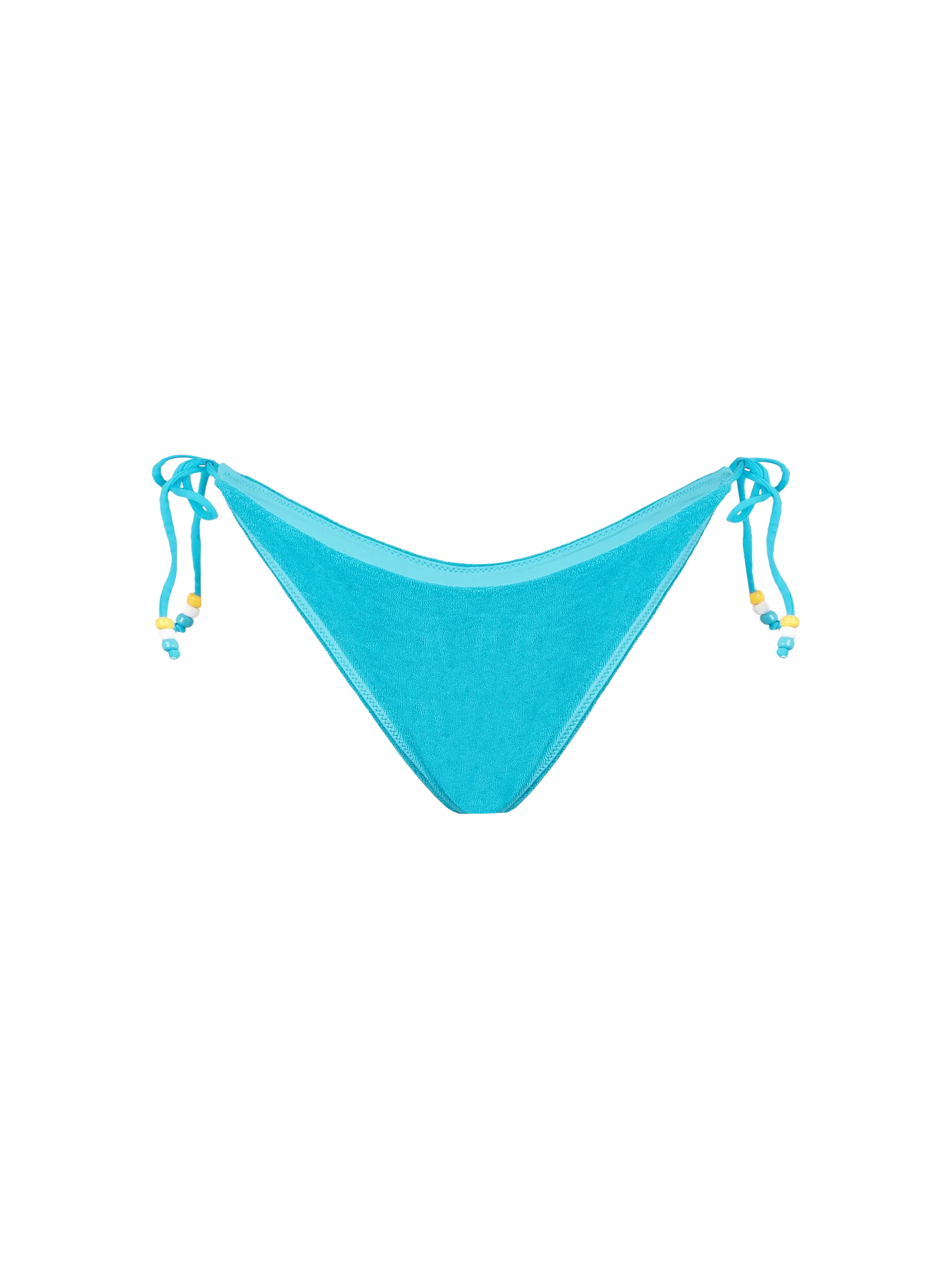 Culottes de plage en éponge pour femmes avec breloques