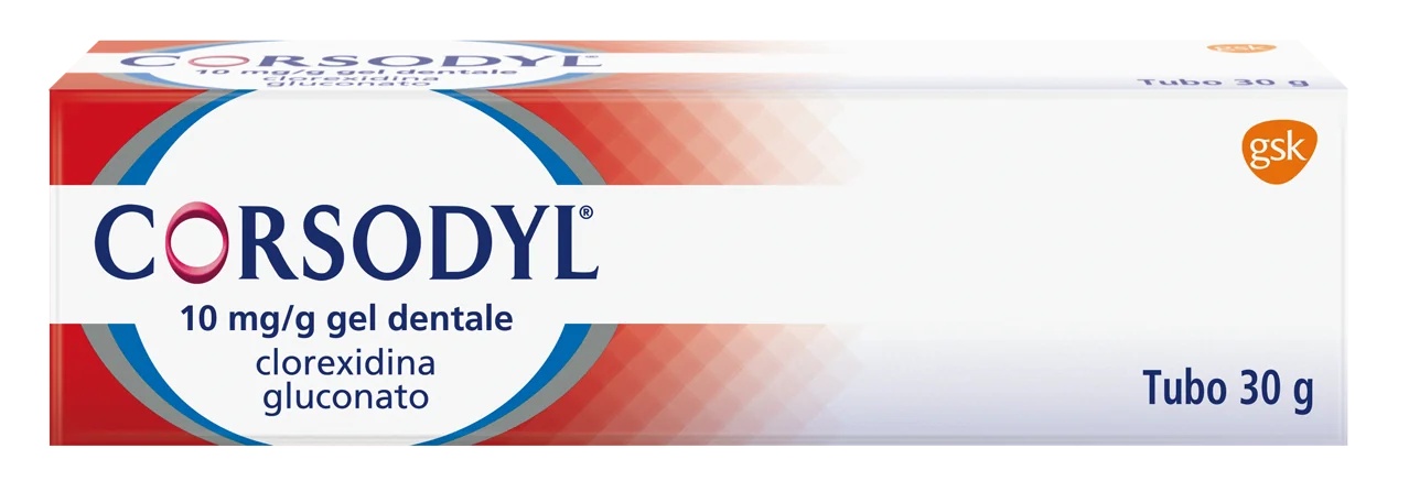 GSK Corsodyl gel dental 1 g/100 g 30 g gluconato de clorhexidina