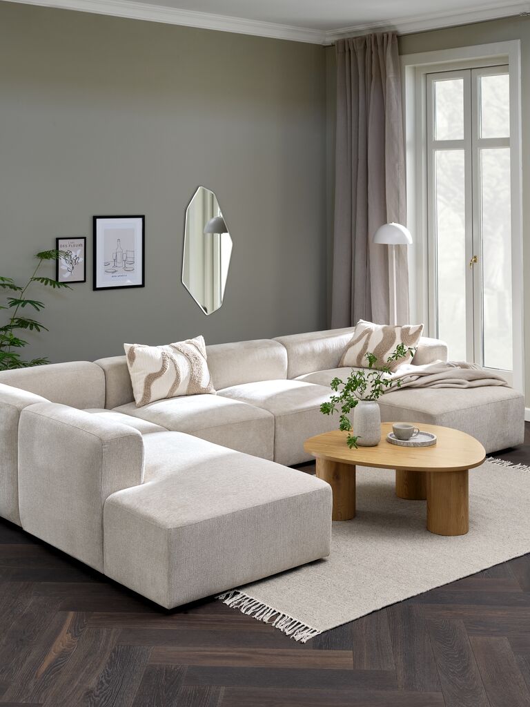 SKEJBY Modularna sedežna garnitura SKEJBY 5-sedežni ležalnik/odprto peščeno blago
