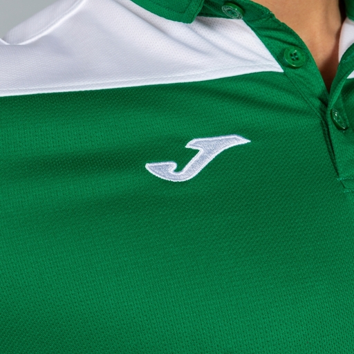 Tricou polo cu mânecă scurtă Joma Hobby II verde alb
