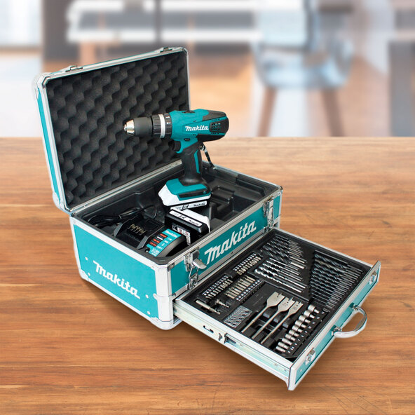 Sladdlös slagborrmaskin/skruvdragare