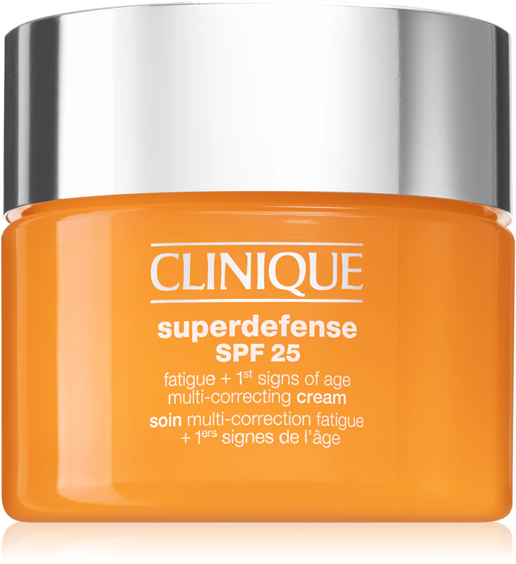 Clinique Superdefense™ FPS 25 Fadiga + Primeiros Sinais de Envelhecimento Creme Multicorretor contra os primeiros sinais de envelhecimento para pele seca e mista