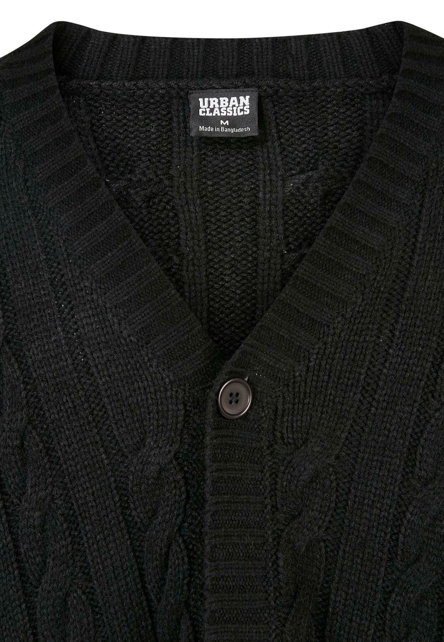 Urban Classics Cardigan - zwart