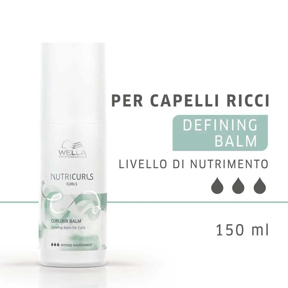 Nutricurls Nutricurls Elixir Capelli Ricci - Balsamo Senza Risciacquo Capelli, Crema Capelli Styling & Finish