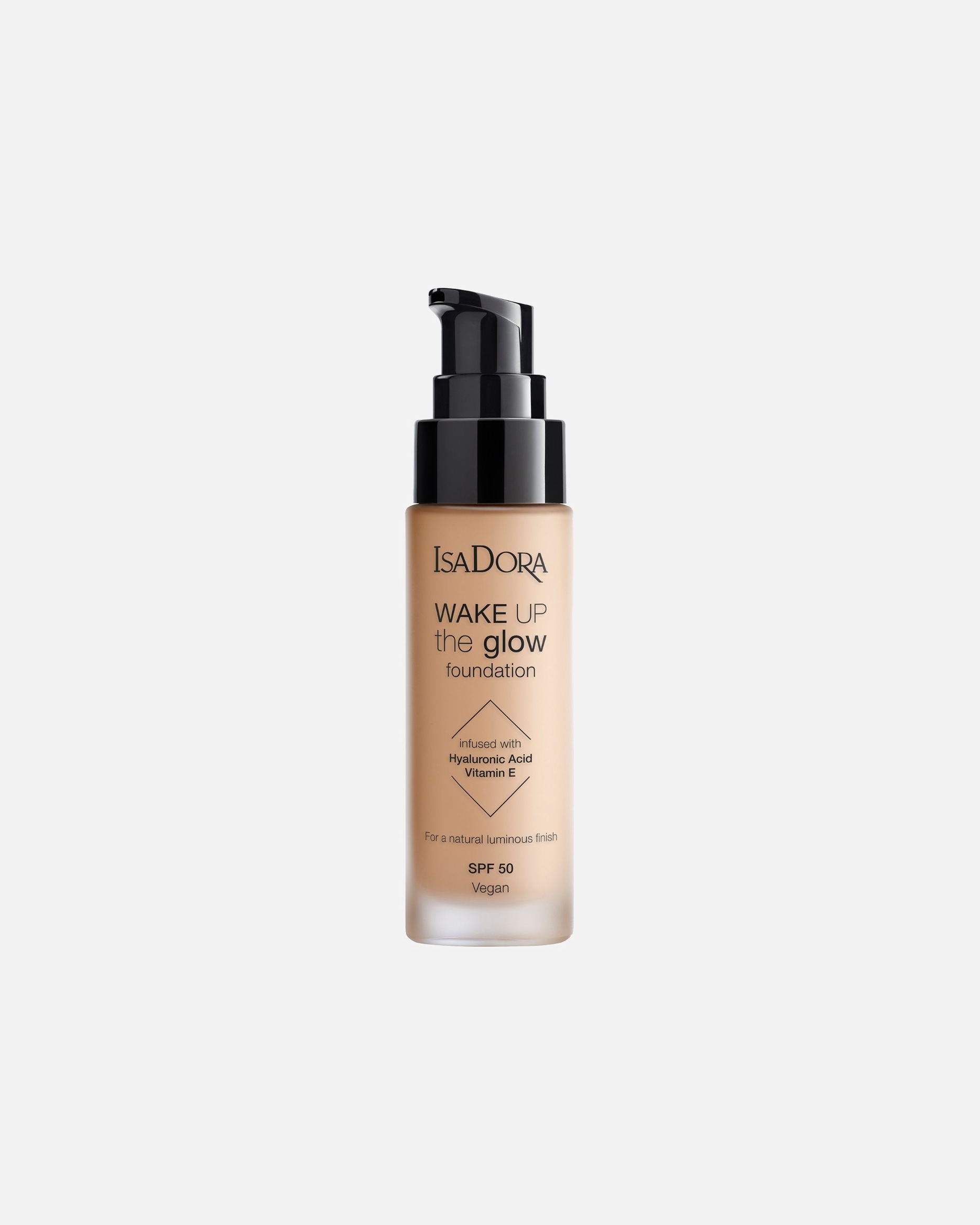 Isadora Foundation Wake Up The Glow - makiažo pagrindas, 30 ml