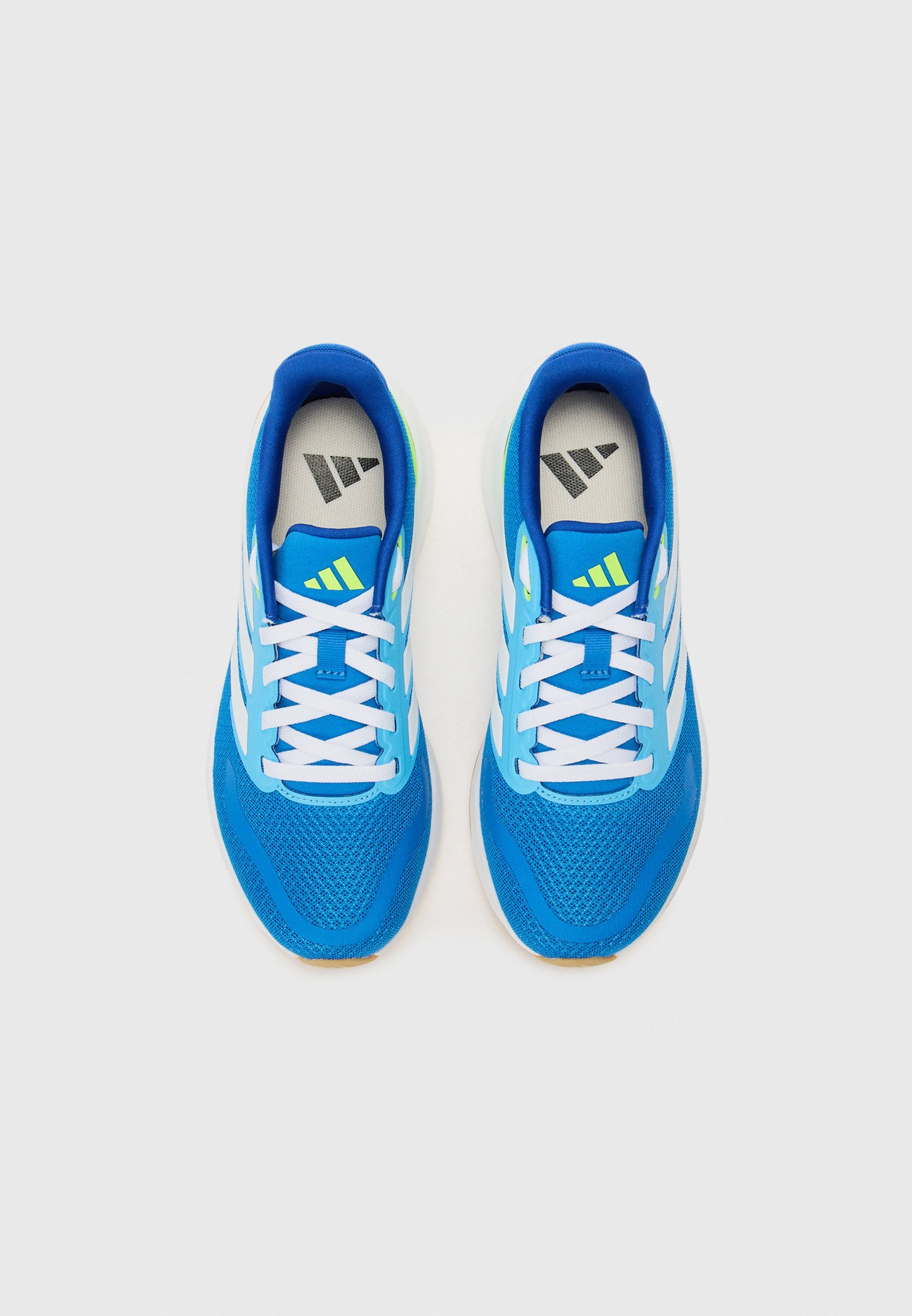 adidas Performance RUNFALCON - Hardloopschoenen voor op de weg - Bright Royal/FTWR White/Lucid Lemon