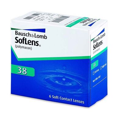 Lentes de contacto Soflens Soflens 38 6 unidades 6 unidades