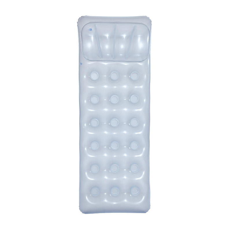 Colchón de baño Bestway de 71x188 cm, color plata.