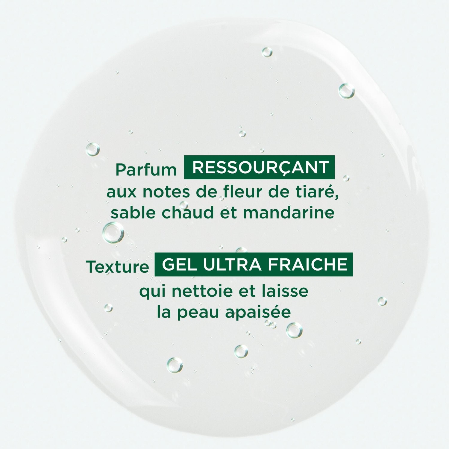 Klorane Gel douche au beurre de Cupuaçu BIO - Eau de Tiaré